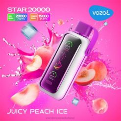 Vozol Prijs - VOZOL STAR 20000 sappig perzikijs X40H405