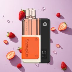 Aardbei Droom Snowplus Swift 5000 Puffs Prefilled Pod Kit Dual Mesh Atomizer 1000 mAh Batterijcapaciteit