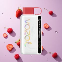 Aardbei Framboos Kers VOZOL STAR 9000/12000 Wegwerp Vape Tot 9000/12000 Puffs, 650mAh Batterijcapaciteit, 0/20/50mg/ml Nicotine