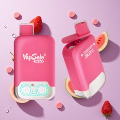 Aardbei Watermeloen & Gummi Beer Vapsolo Twins 20000 Puffs Wegwerp Vape, 40 ml E-Liquid, 2 Olietanks