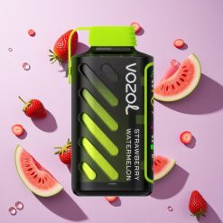 Aardbei Watermeloen VOZOL Gear Power 20000 Puffs Wegwerp Vape ECO Mode Beurten: 20000 Beurten Voorgevulde E-Vloeistof Capaciteit: 20mL