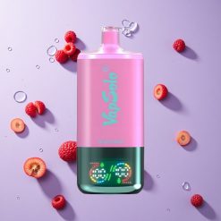 Blauwe Framboos VapSolo Triple 30000 Puffs Wegwerp Vape 40ml Vloeistof 3 Olie Tanks