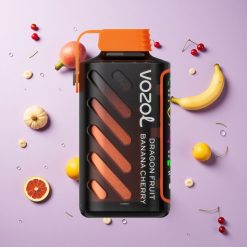Drakenvrucht Banaan Kers VOZOL Gear Power 20000 Puffs Wegwerp Vape met Full Screen Display en 20mL Voorgevulde E-Liquid Capaciteit