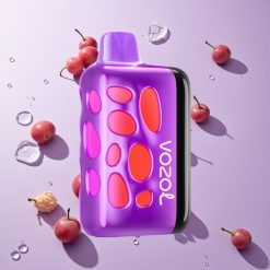 Druif IJs VOZOL RAVE 40000 Wegwerp Vape 270 graden Levendige Gloed Ontwerp 1000mAh Batterijcapaciteit
