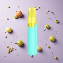 Groene Druif Snowplus Dash 4000 Puffs Wegwerpapparaat Ceramische Atomizer 530 mAh Batterijcapaciteit