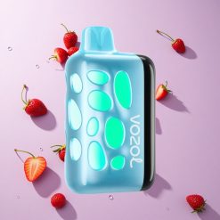 Kers Aardbei VOZOL RAVE 40000 Wegwerp Vape 270 graden Levendige Gloed Ontwerp Beat-Synced Feestmodus