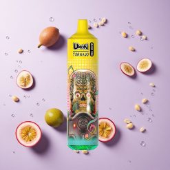 Kiwi Passievrucht Guave Uwin Tornado 35K Music Wegwerp Vape met 35000 Puffs en Oplaadbare Batterij van 600mAh