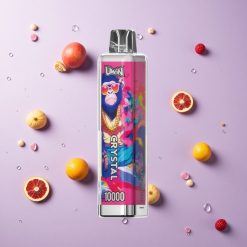 Lady Killa Uwin Crystal 10000 Puffs Wegwerp Vape met RGB-verlichting – 18ml vloeistofcapaciteit, 650mAh oplaadbare batterij