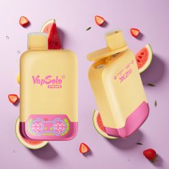 Watermeloen IJs & Aardbei Mango Vapsolo Twins 20000 Puffs Wegwerp Vape met 40 ml E-Liquid en 2 Olie Tanks