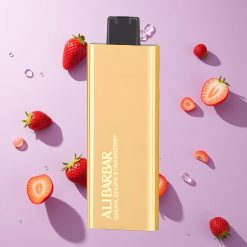 Aardbei Chupa Chups Alibarbar Pandora 7000 Puffs Wegwerp Vape - 17 ml vloeistofcapaciteit, 70 g nettogewicht