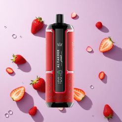Aardbei Punch Al Fakher Crown Bar 15K Hypermax Wegwerp Vape Kit 22ml E-vloeistof Capaciteit 600mAh Batterij