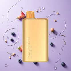 Blauwe Bes Ijs Alibarbar Rich 8000 Puffs Wegwerp Vape met 20ml Vloeistof Capaciteit en 2000 mAh Batterijcapaciteit