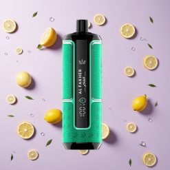 Citroen Munt Al Fakher Crown Bar 15K Hypermax Wegwerpe-sigaret Kit 22ml E-vloeistofcapaciteit Tot 15000 Puffs