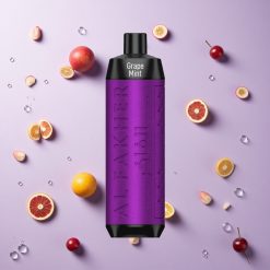 Druif Munt Al Fakher Crown Bar 8000 Wegwerp Vape 18ml vloeistofcapaciteit Tot 8000 Puffs