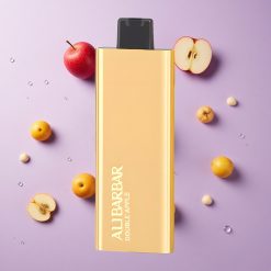 Dubbel Appel Alibarbar Pandora 7000 Puffs Wegwerp Vape 17 ml Vloeistofcapaciteit 1.0 Ohm Spoelweerstand