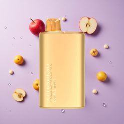 Dubbel Appel Alibarbar Rich 8000 Puffs Wegwerp Vape met 20ml Vloeistof Capaciteit en 2000 mAh Batterij Capaciteit