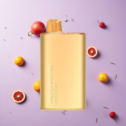 Duivels Fruit Alibarbar Rich 8000 Puffs Wegwerp Vape met 20ml Vloeistof Capaciteit en Tot 8000 Puffs