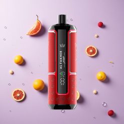 Hypermax Al Fakher Crown Bar 15K Wegwerp Vape Kit Hubba - 22ml E-vloeistof Capaciteit, Tot 15000 Puffs