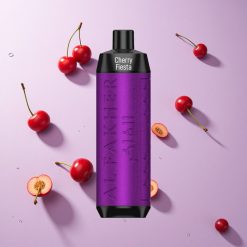 Kersenfeest Al Fakher Crown Bar 8000 Wegwerp Vape met 18ml e-Liquid Capaciteit en Tot 8000 Puffs